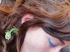 krizia tzunami sucks me off in pompei streets outdoor anal