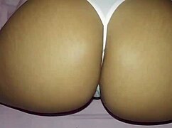 Celebrating Thanksgiving, neighbor pounds my oily ass with big black cock