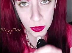 Argentinian amateur in stepdaughter roleplay begs forgiveness with blowjob and jerk off instructions POV