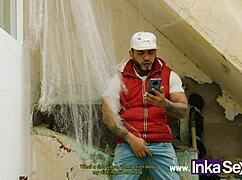 La mujer araña tendencia en peru nany g1 rides cowgirl with cumshot