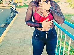 Colombian Prostitute's Outdoor Money Fuck