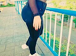 Colombian Prostitute's Outdoor Money Fuck