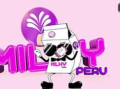 Savannah bond, the blonde milf teacher, gives a blowjob in the spanish classroom. She performs a handjob leading to a cumshot on her tits.