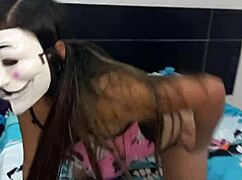 You Were Always The Whore! My Stepsister Dances In Sexy Pajamas, Showing Her Tits And Tight Ass