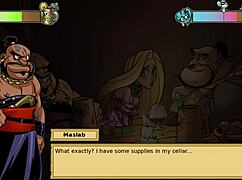 Iris And Repunzel Threesome Cumshot In Princess Quest Game!