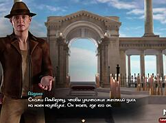 Treasure of Nadia features Diana on nude pages in episode 87