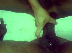 i'm showin' off my wet suckin' and fuckin' with this black guy's cock, creampie and all