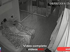 监控拍到人妻酒店偷情做爱