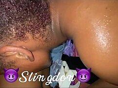 I fucked my hot ebony neighbor hard in missionary style last night. It was wild!