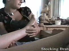 i cant help myself when shes in those stockings, its like im under her spell or somethin