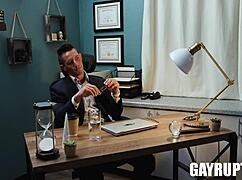 Drew Dixon and Jax Thirio in gay exposure therapy doggystyle