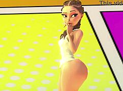 late night photoshoot turns wild as gina takes royals huge bbc in her big ass.