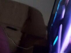 fucking with dildo and toys on cock