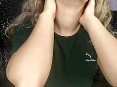 Close-up of oiled feet during a relaxing massage