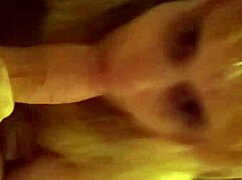 young girl sucks monster cock and swallows cum 😋