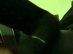 late nite sloppy toppy from ebony milf