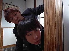 Japanese wife bound for breast play