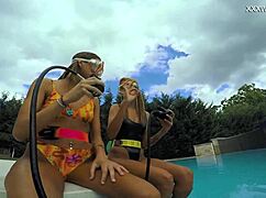 katya nakolkina shows perfect ass underwater!