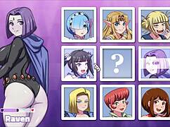Waifu Hub S2: Adult Raven From Teen Titans Parody Hentai Game Pornplay Episode 5