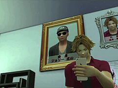 Asian Office Workers Engage In Bukkake Game With Cum And Handjobs