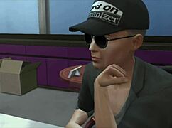 Asian Office Workers Engage In Bukkake Game With Cum And Handjobs