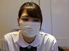 Masked amateur gets creampie twice from G-cup influencer?