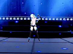 Honkai Impact MMD Vodka Girls Rozaliya Liliya Delta in Drunk Hentai Action