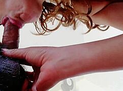 homemade quarantine sex with friend's mom includes deepthroat and anal.