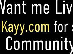 Blonde Nina Kayy Takes Huge Black Cock In Plump Pussy