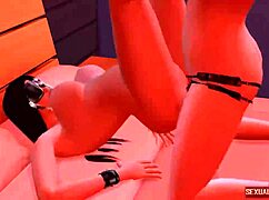 In this animation, a straight girl unknowingly engages in lesbian sex with a woman pretending to be her boyfriend