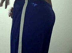 Gay Man in Sexy Thong Shows Big Ass