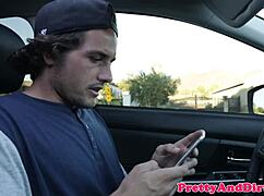 Doggystyled Busty Milf Throats Young Cock in Stockings