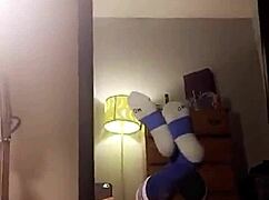 Gay man uses toys and dildo in porn snapchats with andrewgylb