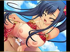 Guan Yu Swimsuit Gif