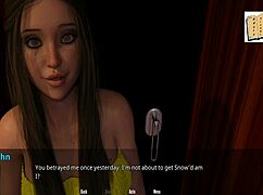 hey, jamie is leveling up her deepthroat skills in this anime college game scene with a big ass brunette