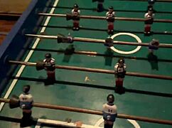 paying the bet of the little soccer game