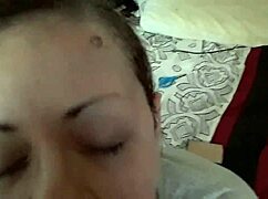 Sexy Latina Brunette Sucks His Dick Deep!