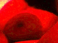 gaia monroe bathes alone in shower