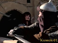 Petite Brunette Gets Intense Gangbang Facial