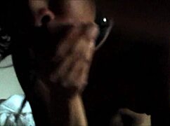 Pervykittyface says, 'Cum and gag on my ebony blowjob!'