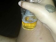 Shaving my pussy smooth for lover's penis