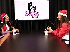 Selling packs of fun with nudes and women-loving vibes - Jujube Delicia in sheer red for Christmas