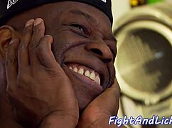 do you see these babes wrestling in stockings before posing?