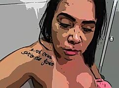Soraya Carioca in Bathroom Animated Scene