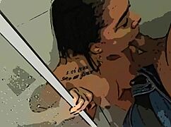 Soraya Carioca in Bathroom Animated Scene