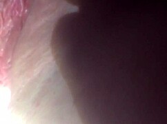 First Large Anal Insertion with Huge Toys