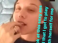 Ashley kindell feels intense pleasure during fingering