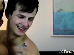 Young Teens Explore Gay Blowjobs on Webcam Bareback