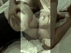 Petite Latina with big ass enjoys doggystyle in front of husband.