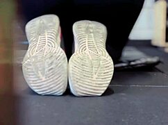 Girl, Training at the Gym Made Me So Wet, Dripping in Public!